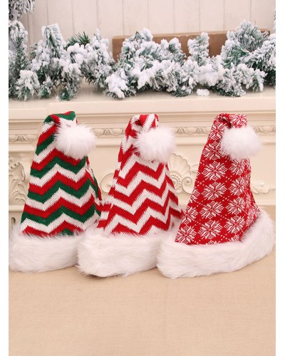 Unisex Christmas Party Supplies Polyester Fiber Christmas Christmas Hat Costume Decorations Accessories