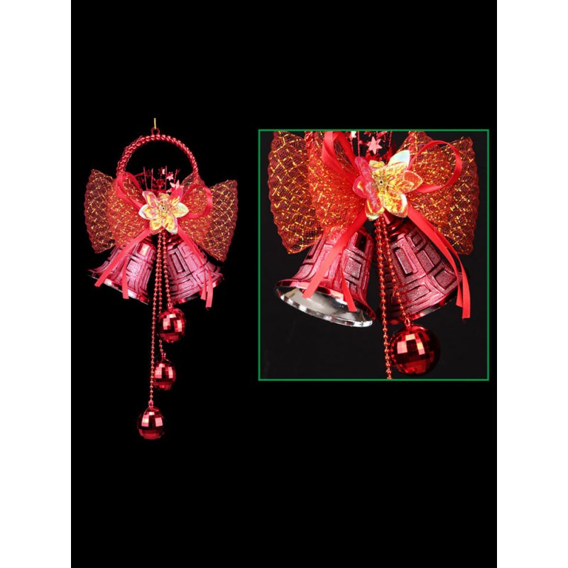 Unisex Halloween Decorations Red Polyester Fiber Bowknot