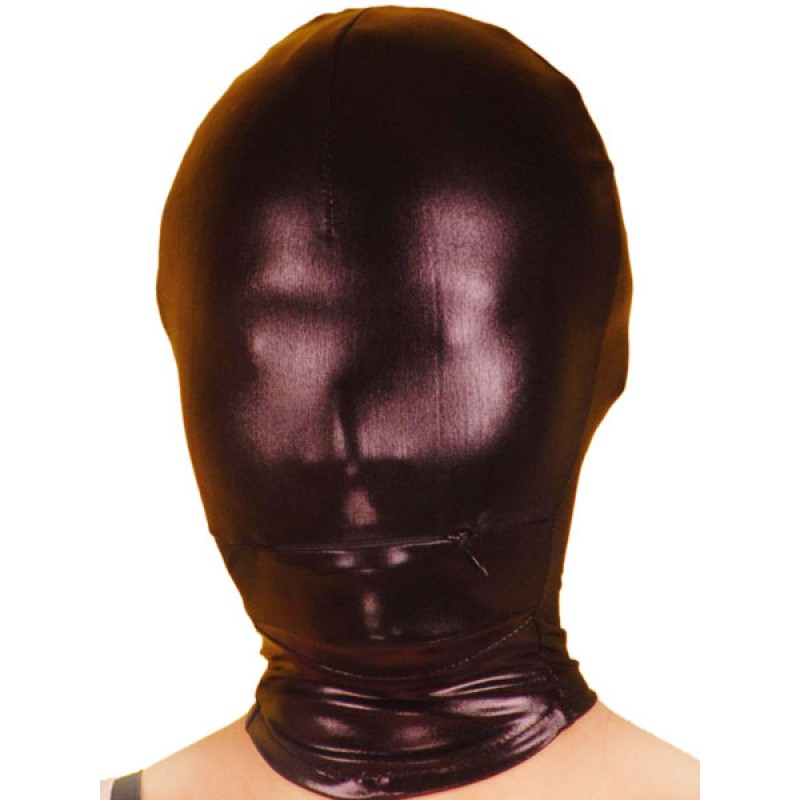 Halloween Shiny Metallic Halloween Hood