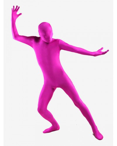 Unisex Morph Suit Purple Lycra Spandex Fabric Zentai Suit Full Body Suit