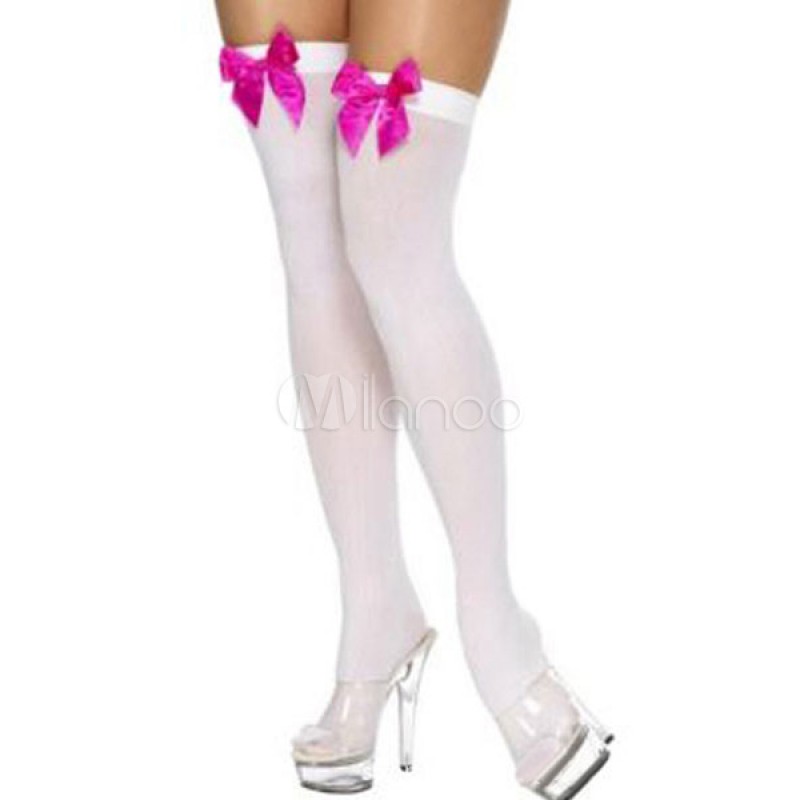 Women Halloween Bow Over The Knee ‘s Sexy Stockings Halloween