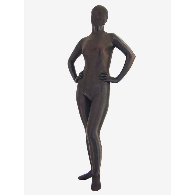 Halloween Unisex Brown Lycra Spandex Zentai Suit Bodysuit