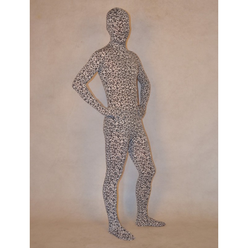 Unisex Halloween Leopard Print Lycra Spandex Special Lycra Animal Zentai Halloween