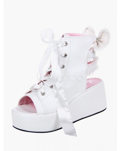 Wedge Heel Platform Lolita Sandals