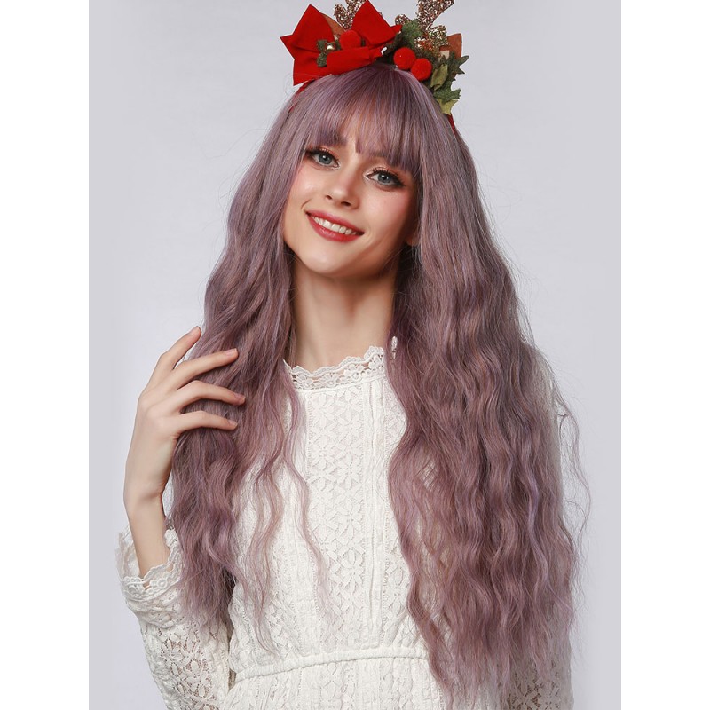 Purple Lolita Wig 450 Layered Lolita Accessories Daily Casual Tea Party