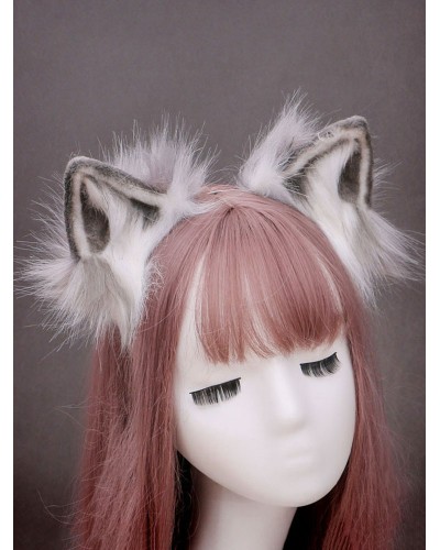 Sweet Lolita Black Fox Ears Lolita Accessory Accessories Daily Casual