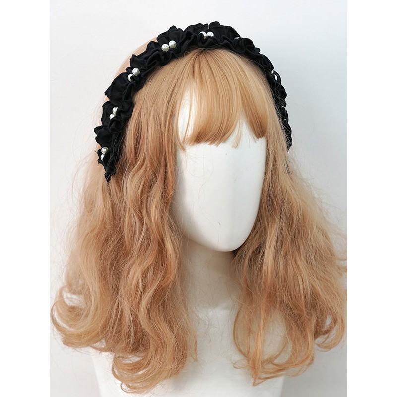 Chinese Style Lolita Headdress Light Wind And Bright Moon Bows Milanoo Exclusive Lolita Headband Head Flower Chinese Style Daily Casual