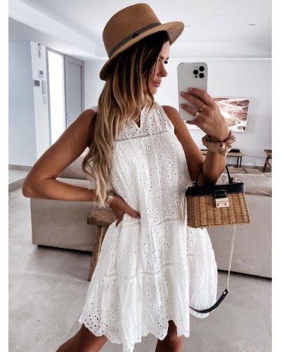 Women Dress White Beach Dress Sweet Summer