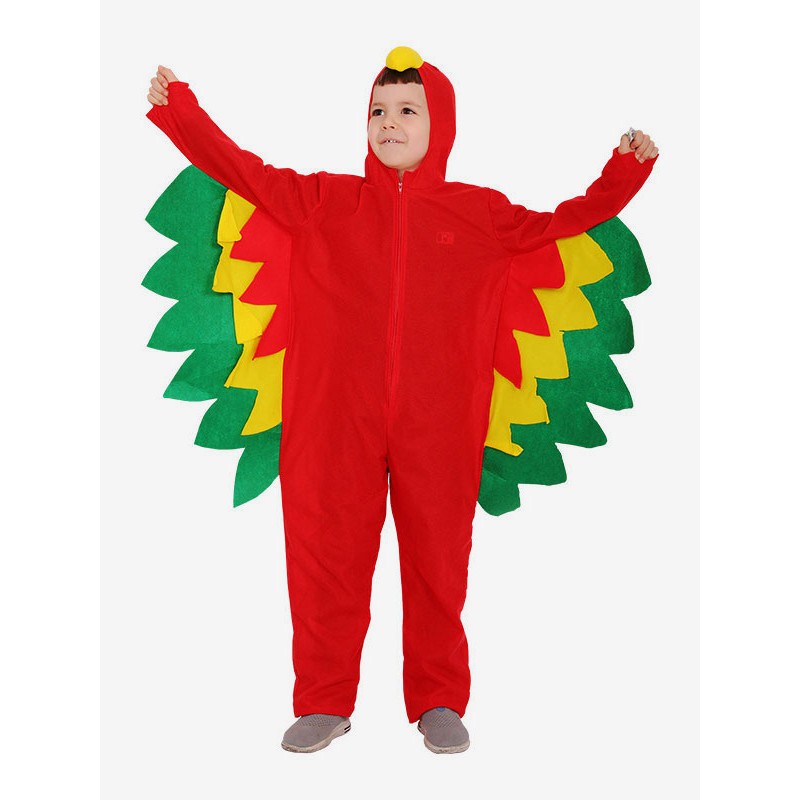 Halloween Costumes For Kids Red Polyester Fiber Polyester Kid's Jumpsuit Holiday