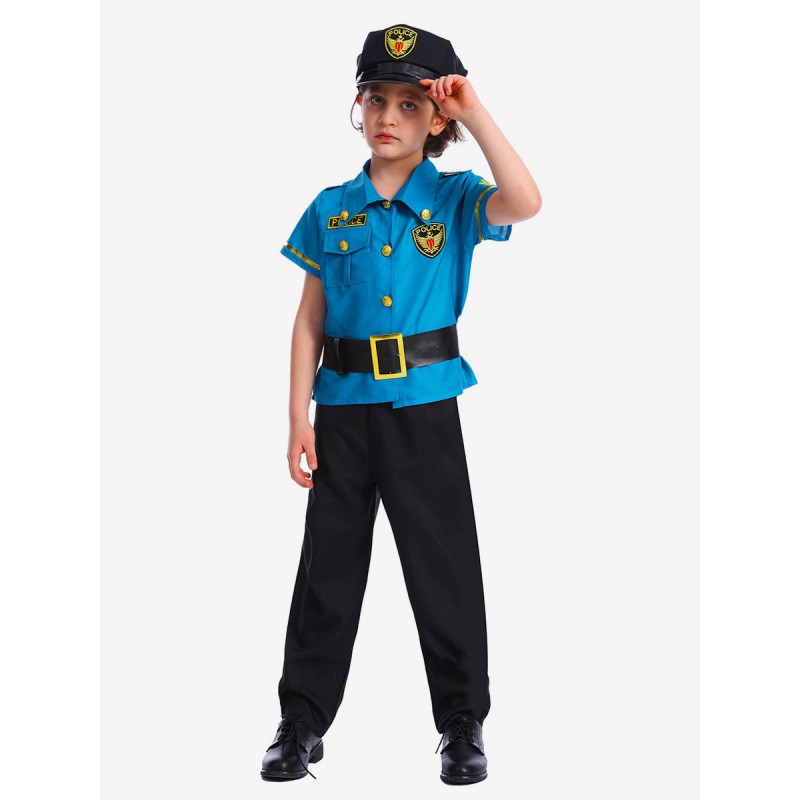 Kids Costumes Blue Polyester Fiber Polyester Set Kid's Sash Pants Halloween Party Holiday