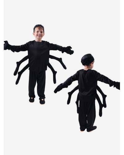 Halloween Costumes For Kids Black Kid's Polyester Fiber Polyester Top Pants Holiday