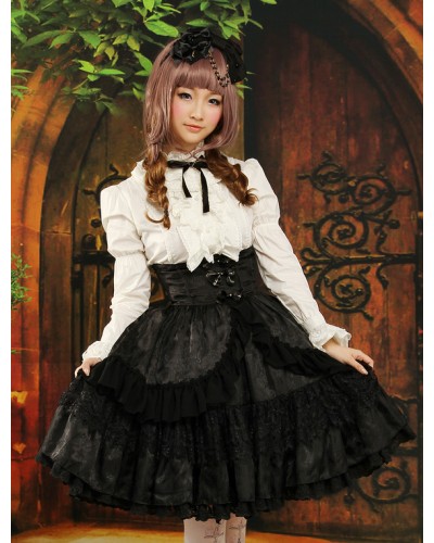 Gothic Multi Color Jacquard Sweet Lolita Outfits