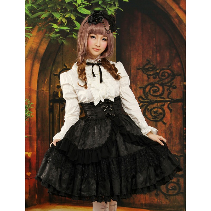 Gothic Multi Color Jacquard Sweet Lolita Outfits