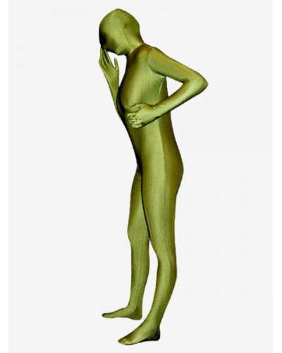 Morph Suit Army Green Lycra Spandex Fabric Zentai Suit Unisex Full Body Suit Bodysuit