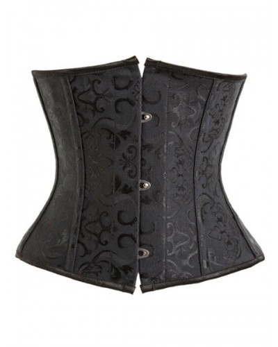 Black Jacquard Corsets Sexy Party