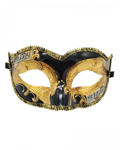 Carnival Mask For Adults Black Plastic Masquerade Costume Accessories Mardi Gras Ball