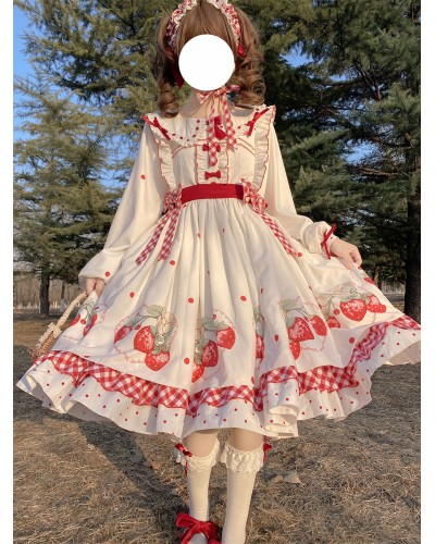 Sweet Lolita Dress Polyester Sleeveless Sweet Lolita Dress