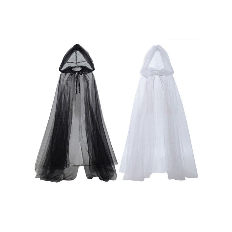 Bridal Cape Vampire Princess Dress Witch Cosplay Masquerade Costume Retro Euro-Style Halloween