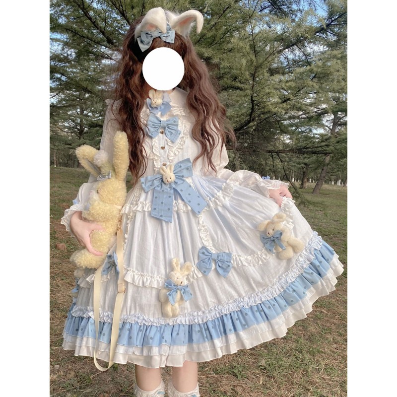 Sweet Lolita Dress Polyester Sleeveless Sweet Lolita Dress