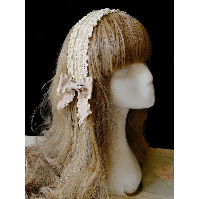 Classic Lolita Accessories Infanta Deep Apricot Polyester Accessory Miscellaneous Classic  Traditional