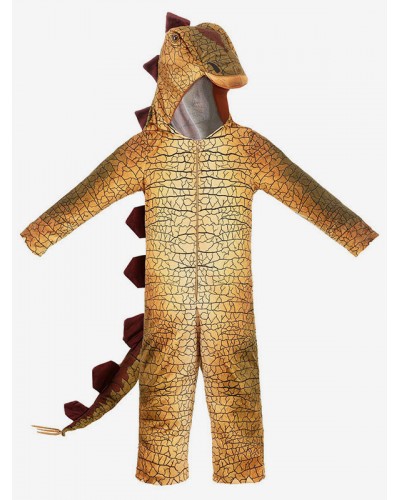 Costumes For Kids Khaki Polyester Fiber Polyester Dinosaur Costume Halloween