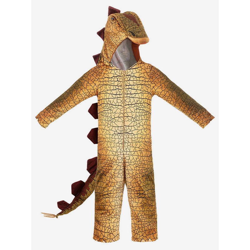 Costumes For Kids Khaki Polyester Fiber Polyester Dinosaur Costume Halloween