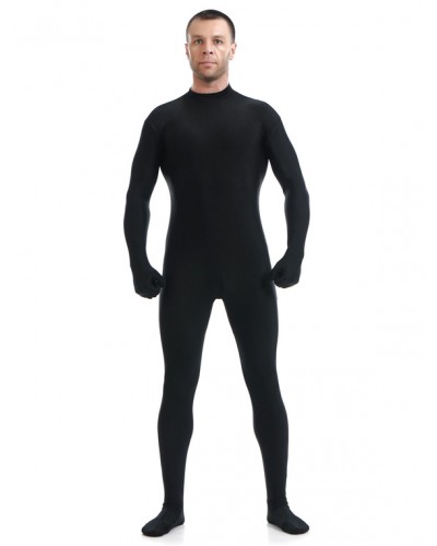 Black Morph Suit Adults Bodysuit Lycra Spandex Catsuit