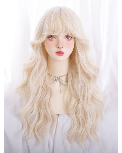 Lolita Wigs Long Heat-resistant Fiber As Image Lolita Accessories Sweet Daily Casual