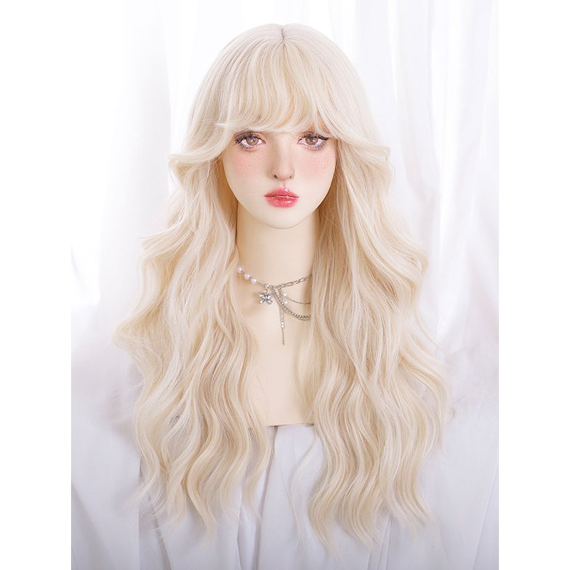 Lolita Wigs Long Heat-resistant Fiber As Image Lolita Accessories Sweet Daily Casual