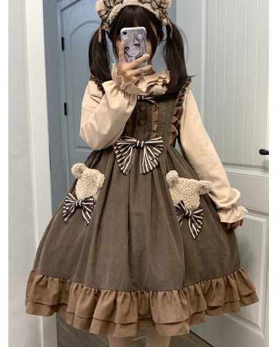 Sweet Lolita Dress Polyester Sleeveless Dress