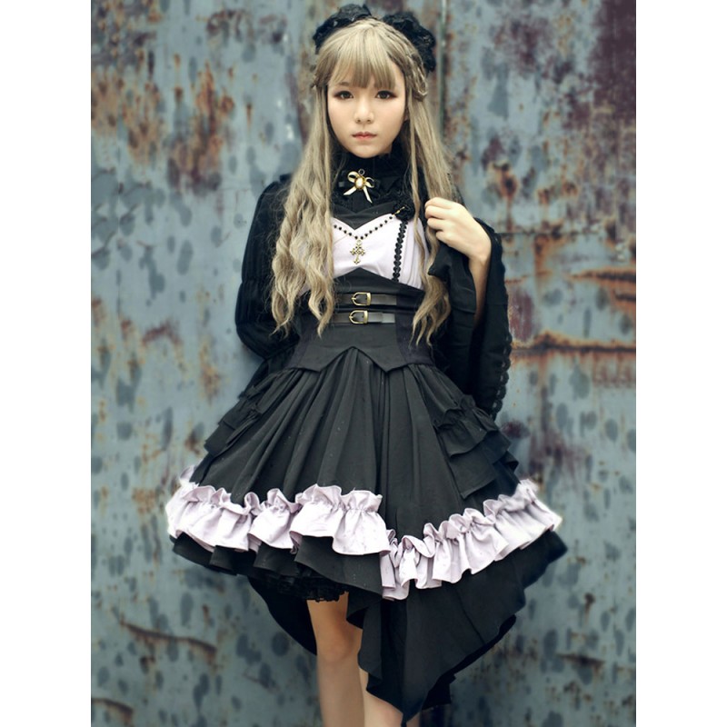 Gothic Lolita Jsk Jumper Skirt Night Of Seraph Gothic Steampunk Lolita Jsk Original Design