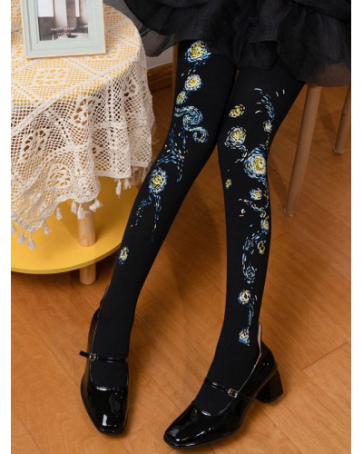 Lolita Black Accessory Polyester Lolita Accessories Socks Steampunk Gothic Daily Casual Tea Party