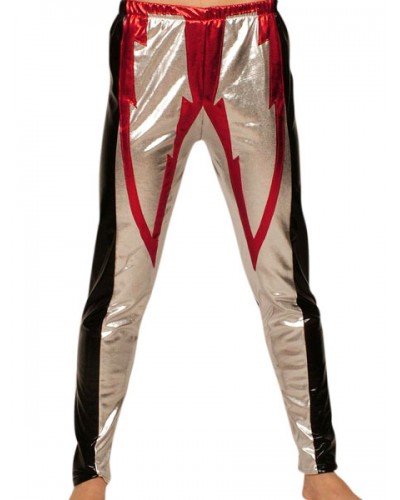 Multicolor Shiny Metallic Pants