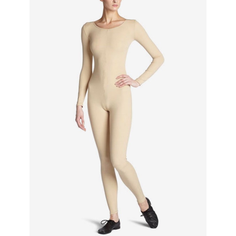 Women Skin Color Morph Suit Adults Bodysuit Lycra Spandex Catsuit For