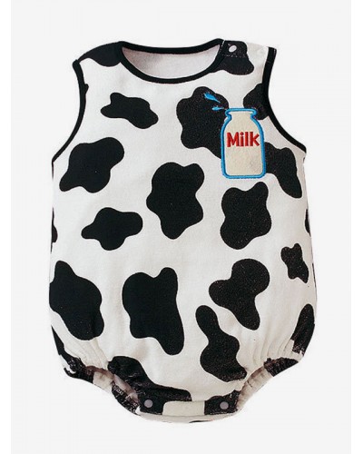 Unisex Baby Cow Cosplay Costume Infant Kids Clothes Carnival Child Outfits Sets