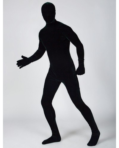 St Patricks Day Costume Unisex Velours Zentai Suits Halloween Full Bodysuit