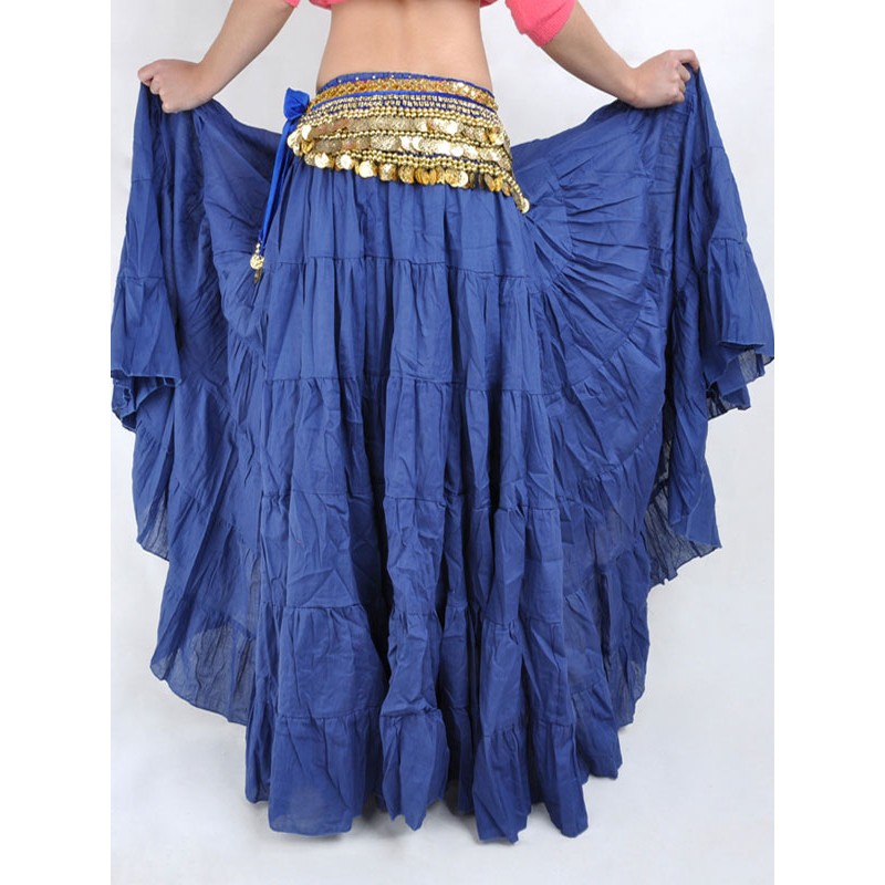 Belly Dance Long Skirt Ruffle Women Dancing Wear Belly Dancing