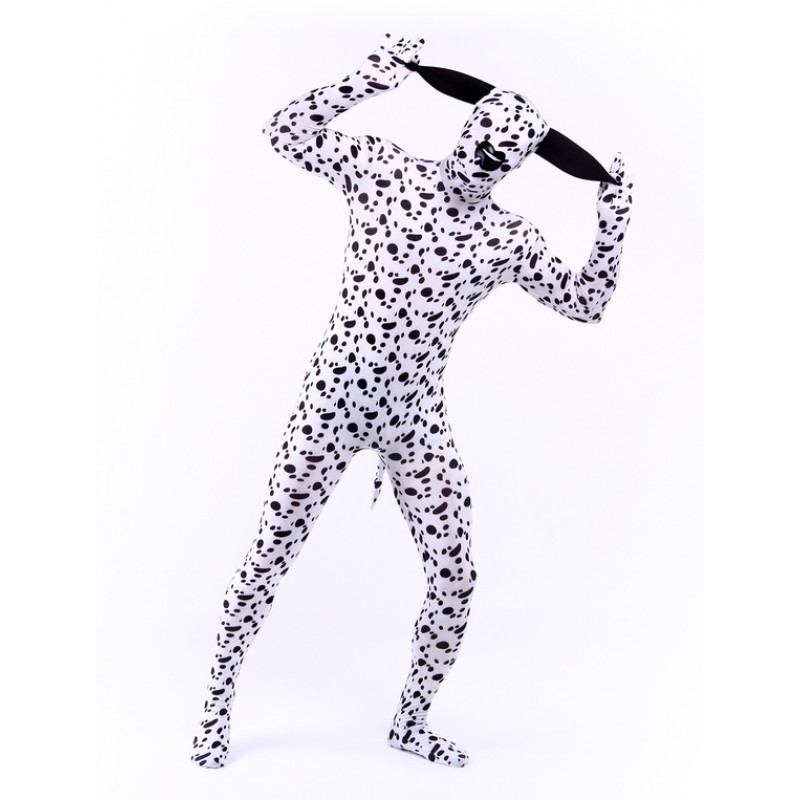 Unisex Halloween Multi Color Printed Lycra Spandex Special Lycra Animal Zentai Suit