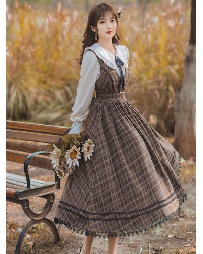 【Dress Only】Classical Lolita Dress Polyester Sleeveless Lolita Dresses