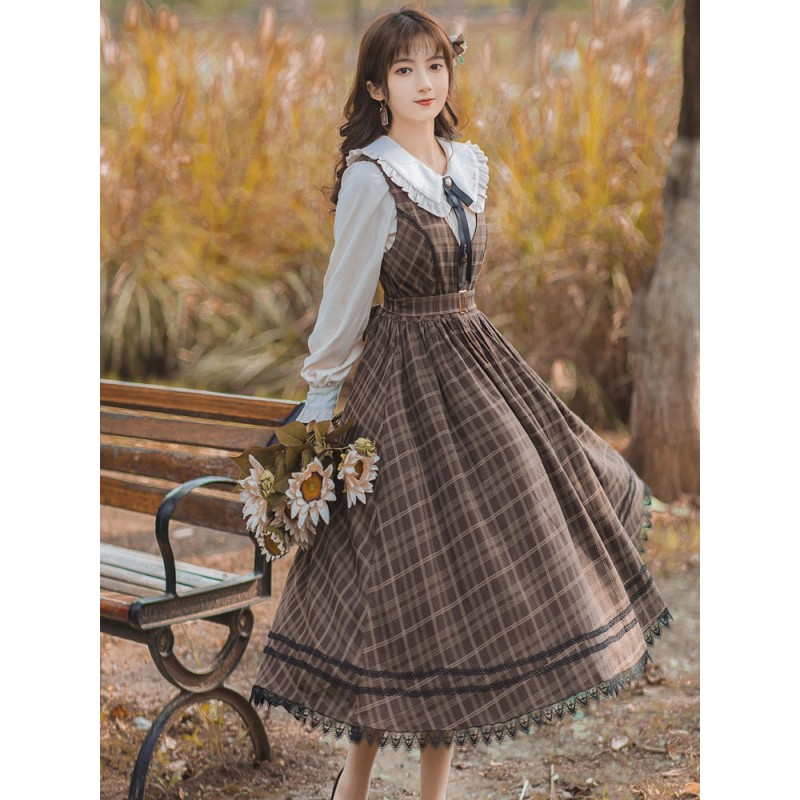 【Dress Only】Classical Lolita Dress Polyester Sleeveless Lolita Dresses