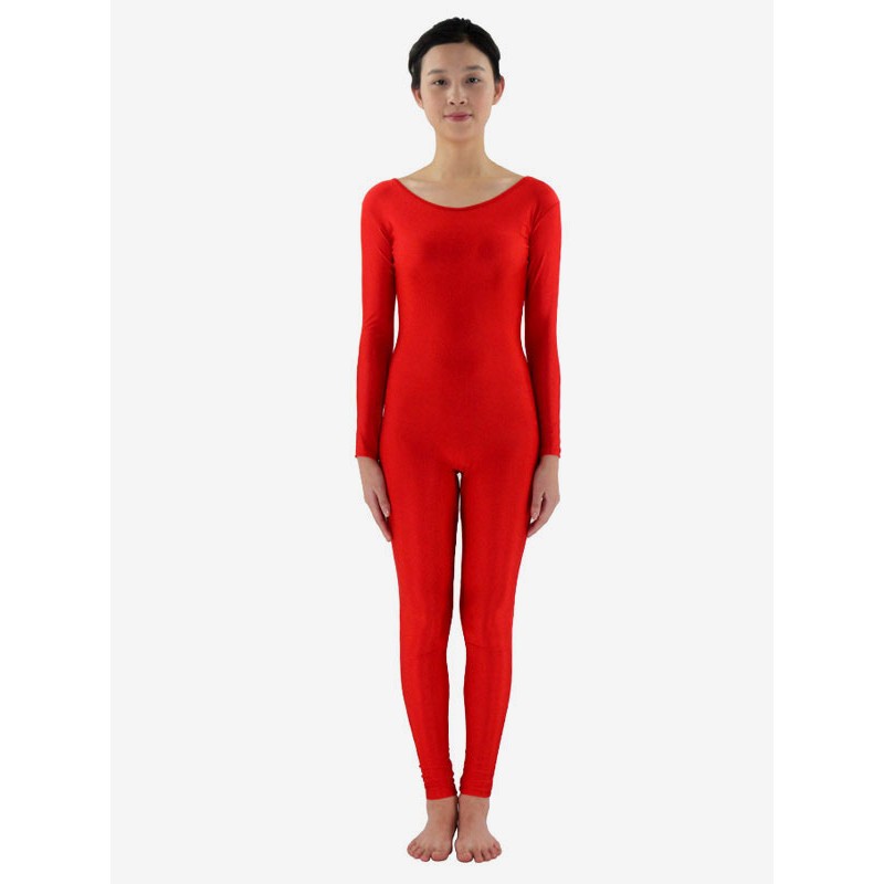 Stretchy Morph Suit Adults Bodysuit Lycra Spandex Catsuit For Women Solid