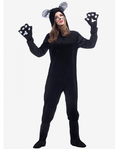 Kigurumi Pajamas Cats Woman's Shoes Cover Winter Sleepwear Animal Costume Halloween Onesie Pajamas Mardi Gras