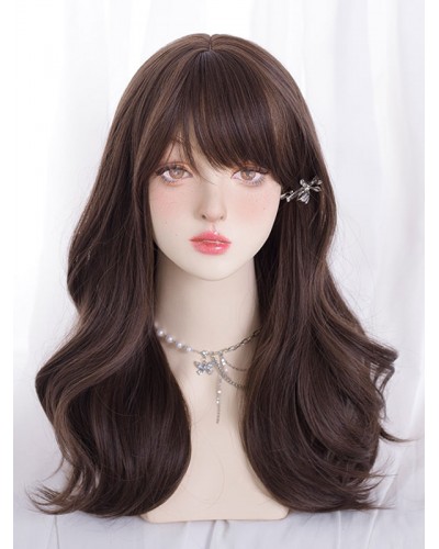 Lolita Wigs Long Heat-resistant Fiber As Image Lolita Accessories Sweet Daily Casual