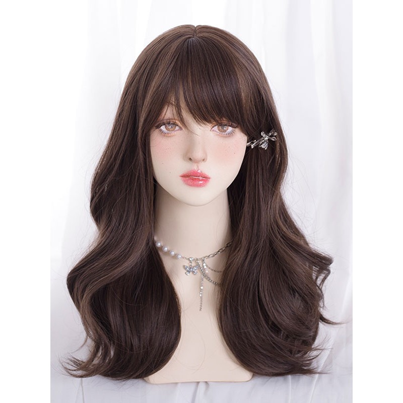 Lolita Wigs Long Heat-resistant Fiber As Image Lolita Accessories Sweet Daily Casual