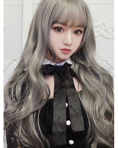 Lolita Wig Long Heat Resistant Fiber Tousled Wavy Lolita Hair Wig