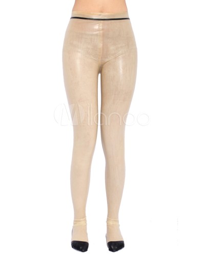 Halloween Transparent Zentai Latex Pant Halloween Skinny