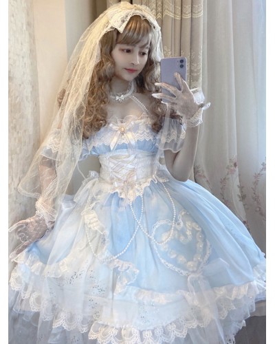 Sweet Lolita Tiered Flounce Sweet Lolita Dress