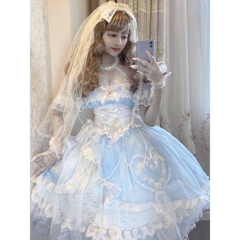 Sweet Lolita Tiered Flounce Sweet Lolita Dress