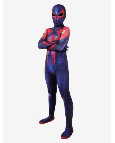 Men Spider Man Cosplay Across The Spider-Verse 2099 Spider-Man Miguel O'Hara Kid Cosplay Suit