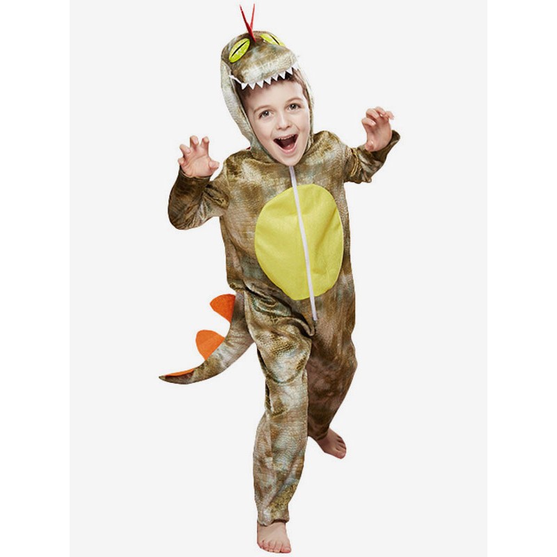 Kids Costumes Yellow Polyester Fiber Polyester Dinosaur Costume Halloween